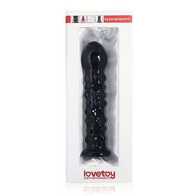 Plug Anal De Vidro Relevo 2 Lovetoy Sexy Import Sex Shop