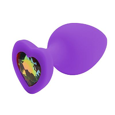 Plug Anal de Coração em Silicone Tamanho P SI Sexy Import Sex