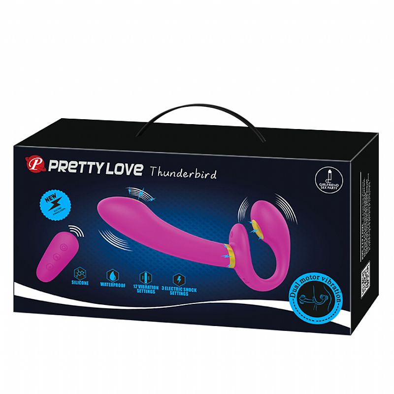 Vibrador De Ponto G E Clitóris Com Choque Thunderbird Pretty Love Sexy Import Sex Shop 7394