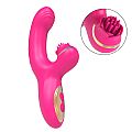 Vibrador de Ponto G e Clitóris com Dedilhar / Vem cá e Tapping -...