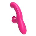 Vibrador de Ponto G e Clitóris com Dedilhar / Vem cá e Tapping -...