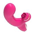 Vibrador de Ponto G e Clitóris com Dedilhar / Vem cá e Tapping -...