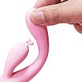 Vibrador de Ponto G e Clitóris com Aquecimento - SI