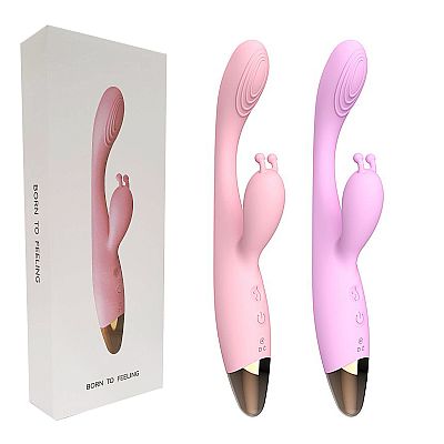 Vibrador de Ponto G e Clitóris com Aquecimento - SI