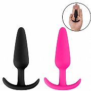 Plug Anal Cônico em Silicone - Tamanho 12,5x3,2 - SI