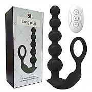 Vibrador de Próstata com Anel Peniano / com controle Remoto - Long...