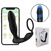 Vibrador de Próstata com Anel e Vai e Vem via APP - À Longa Distância...