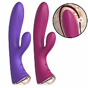 Vibrador de Ponto G e Clitóris com Tapping - Akali - S-Hande