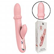 Vibrador de Ponto G e clitóris com Pulsação e Vai e Vem de Anel - SI