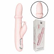 Vibrador Ponto G e clitóris com Vai e Vem de Anel - SI